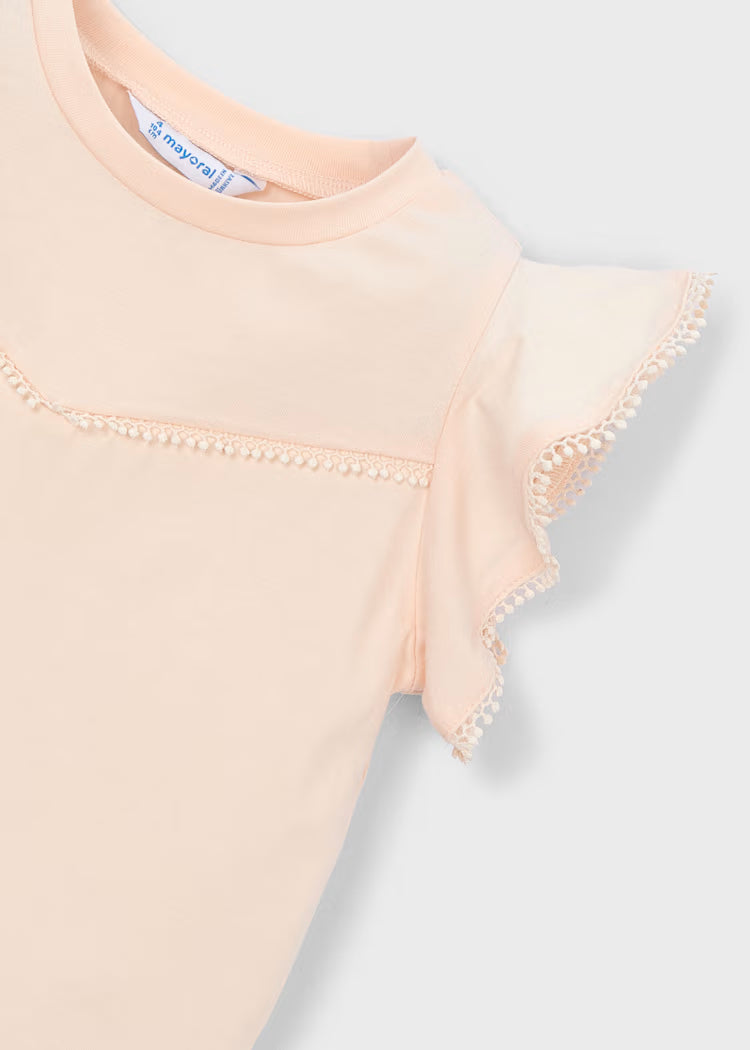 Camiseta volante niña