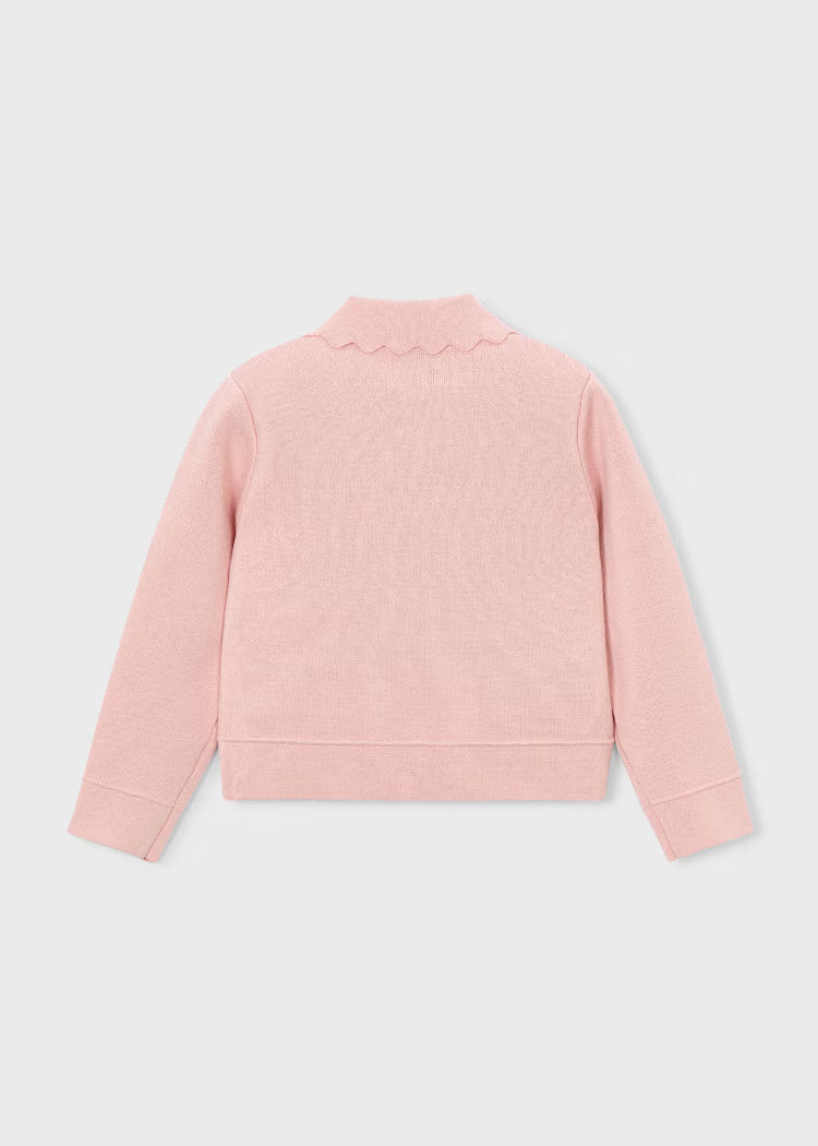 Chaqueta tricot niña