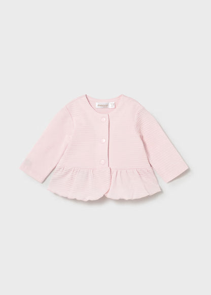 Conjunto 3 piezas con chaqueta recién nacida