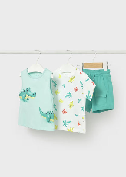 Conjunto 3 piezas estampado bebé
