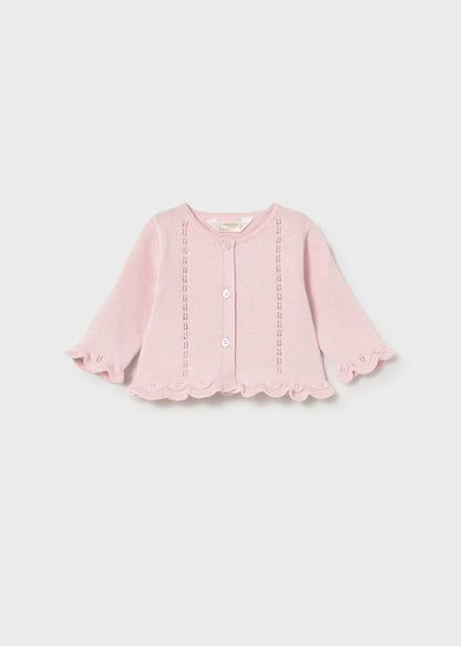 Conjunto 3 piezas tricot recién nacida