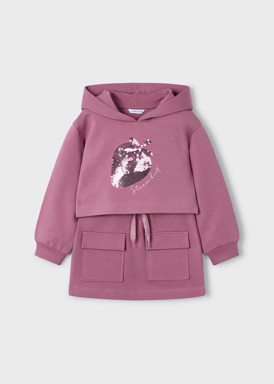 Conjunto falda sudadera niña