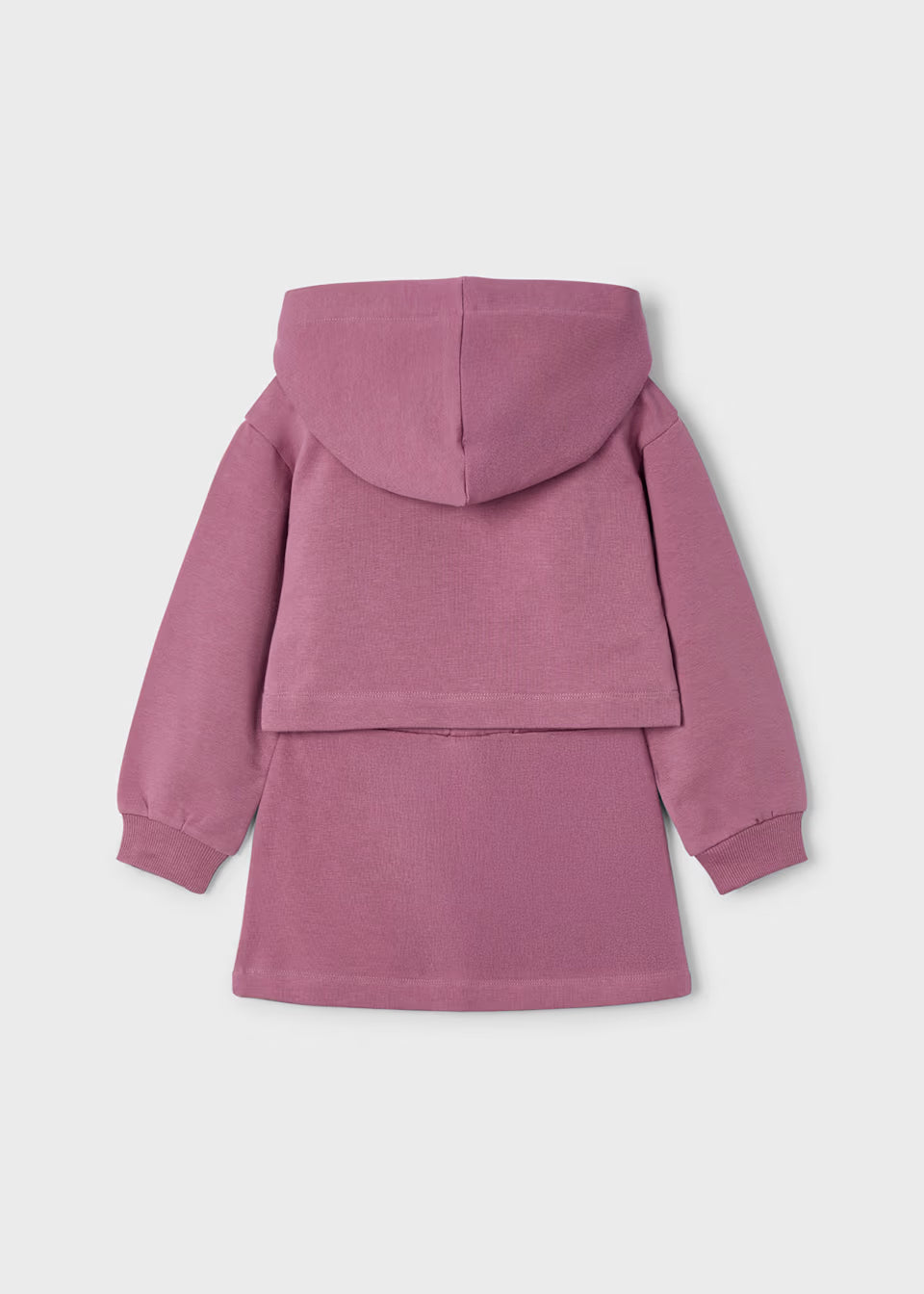 Conjunto falda sudadera niña