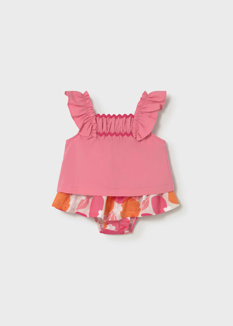 Conjunto falda y blusa bebé