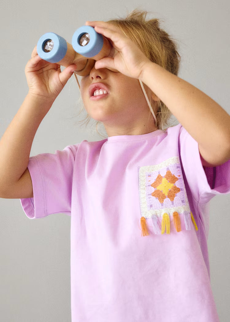 Conjunto legging estampado y camiseta niña