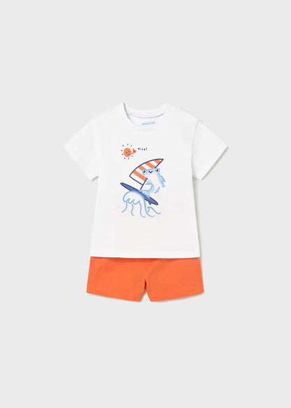Conjunto pantalón y camiseta bebé