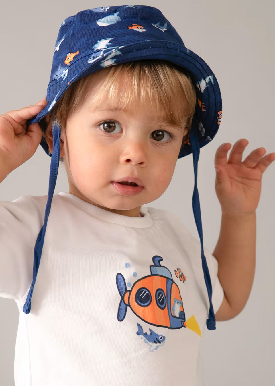 Conjunto punto 3 piezas con gorro bebé