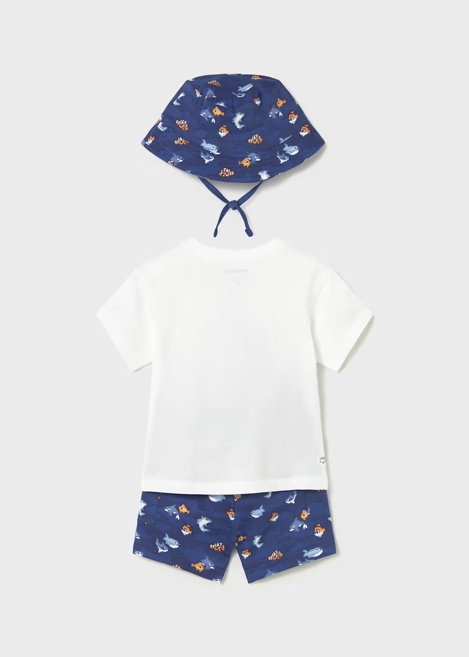 Conjunto punto 3 piezas con gorro bebé