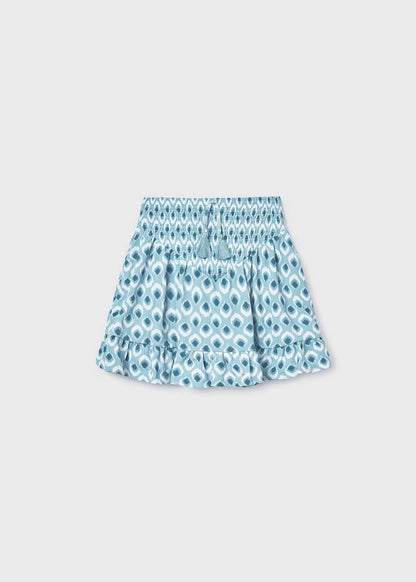 Falda estampada chica