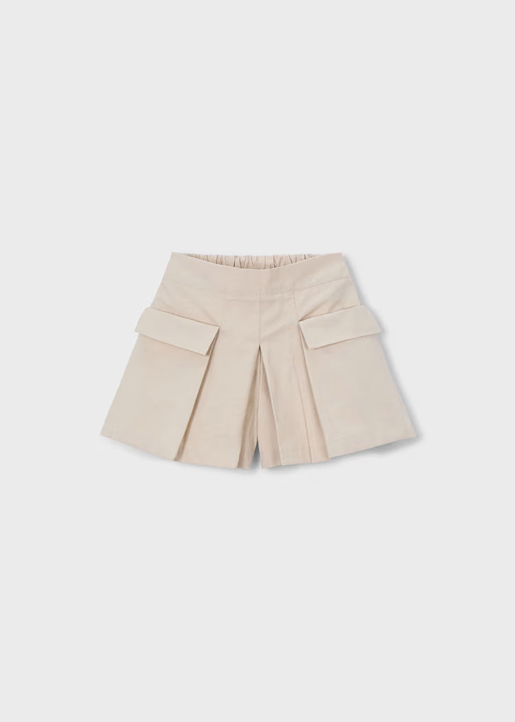 Falda pantalón cargo niña
