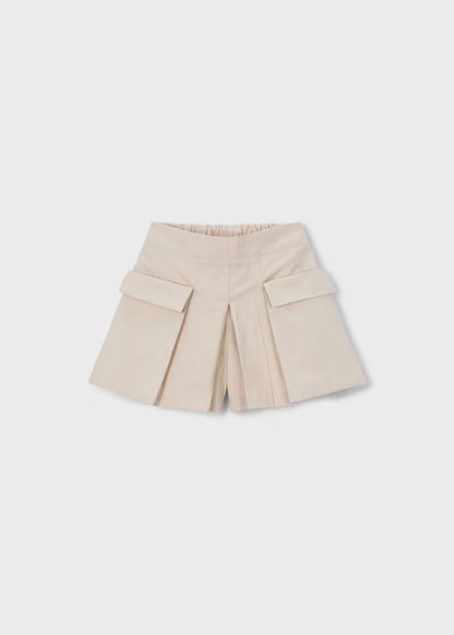 Falda pantalón cargo niña