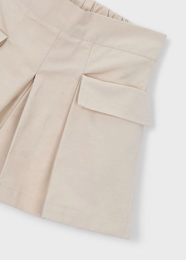 Falda pantalón cargo niña
