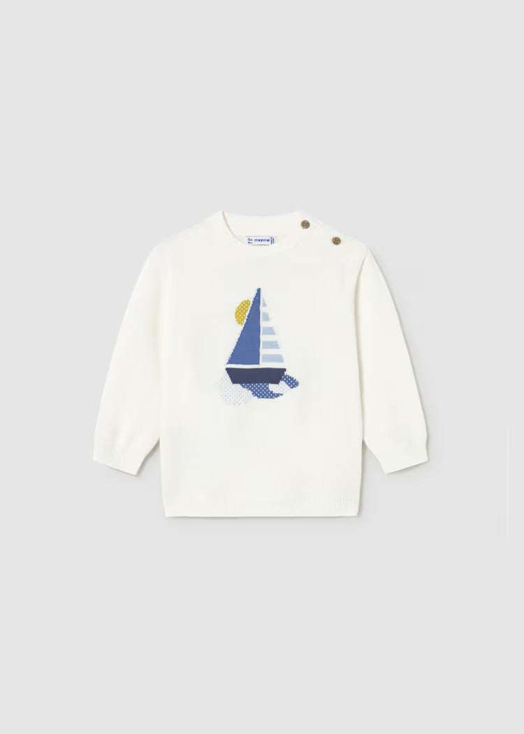 Jersey intarsia bebé