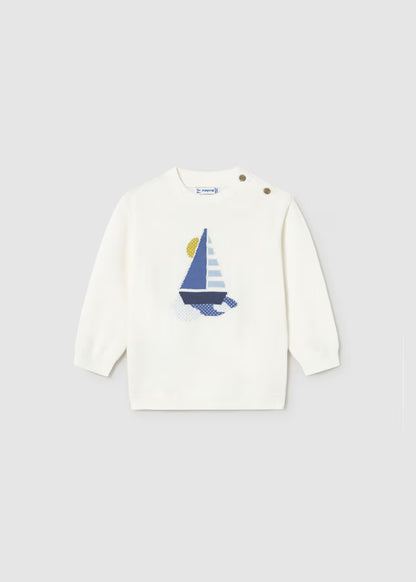 Jersey intarsia bebé
