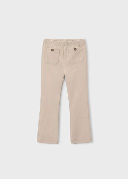 Legging flare bolsillos niña