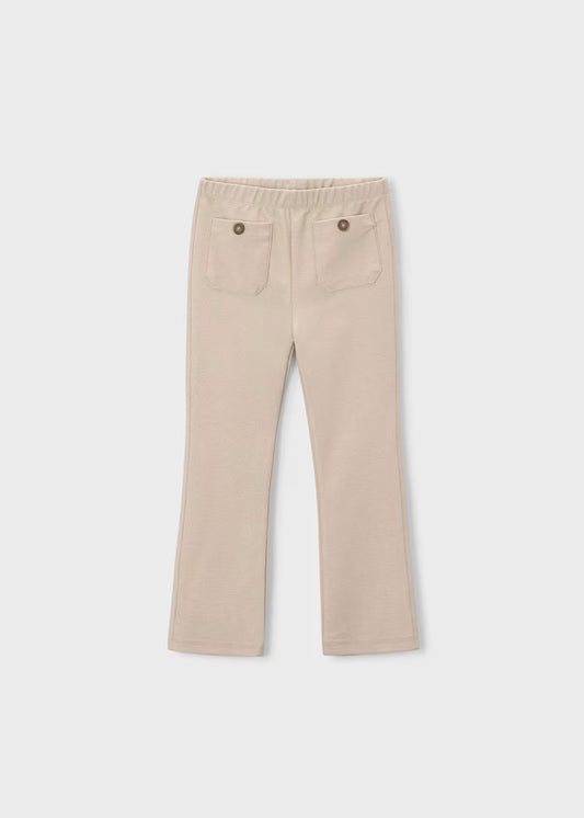 Legging flare bolsillos niña