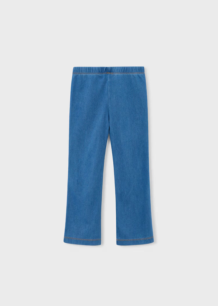 Legging flare bolsillos niña