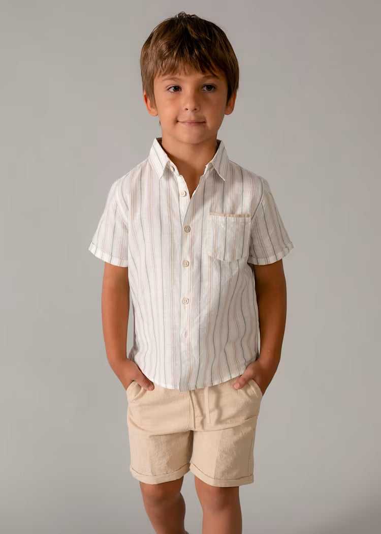 Conjunto de línea con Bermudas niño