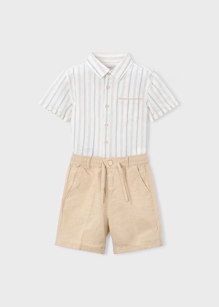 Conjunto de línea con Bermudas niño