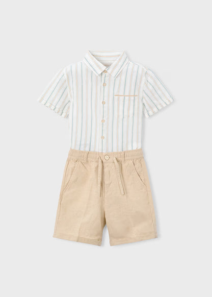 Conjunto de línea con Bermudas niño