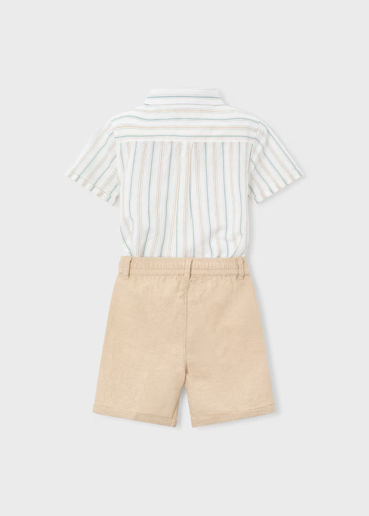 Conjunto de línea con Bermudas niño