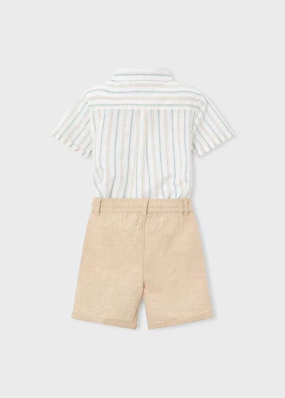 Conjunto de línea con Bermudas niño