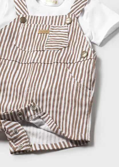 Conjunto peto y playera recién nacido