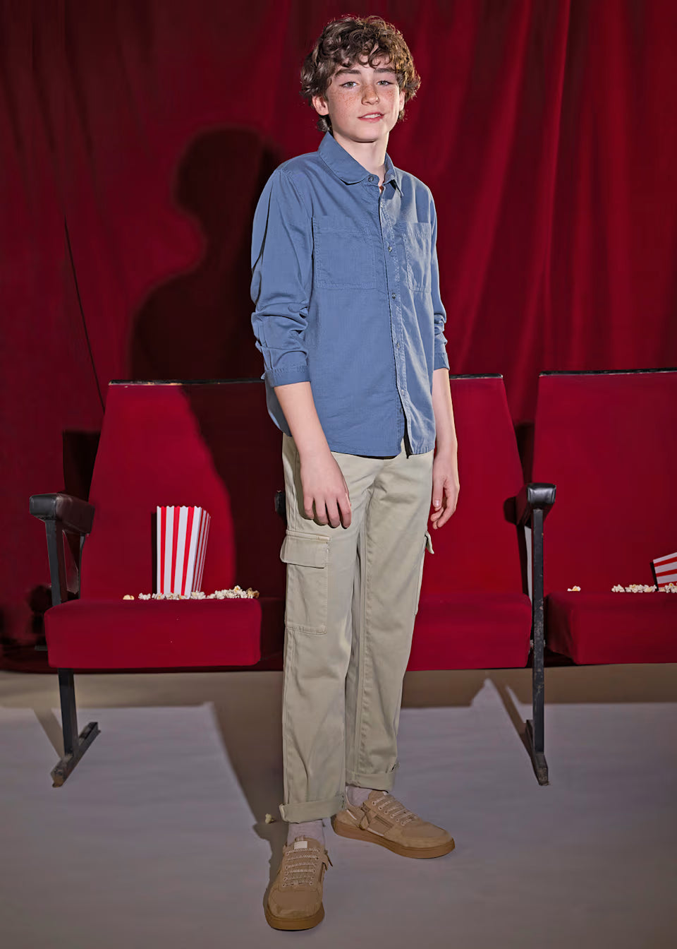 Pantalón bolsillos chico