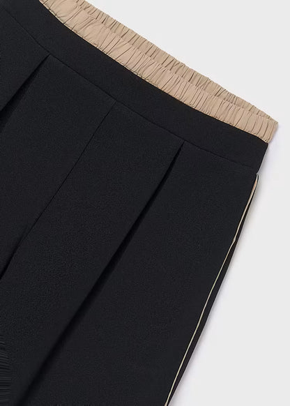 Pantalón cintura doble chica