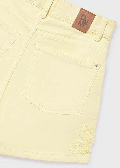 Pantalón corto sarga chica