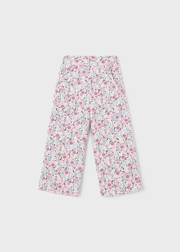 Pantalón estampado niña