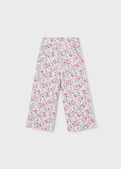 Pantalón estampado niña