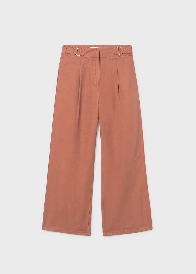 Pantalón largo hebillas chica