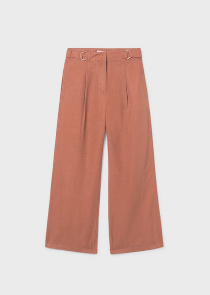 Pantalón largo hebillas chica