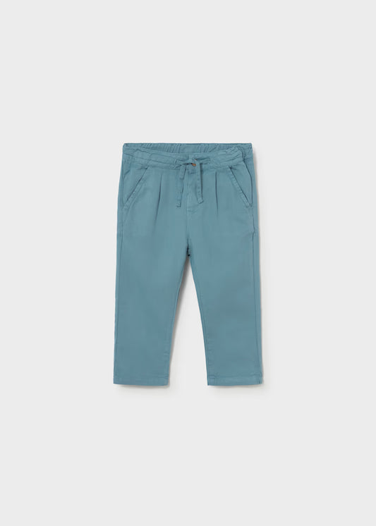 Pantalon relaxed con lino bebé