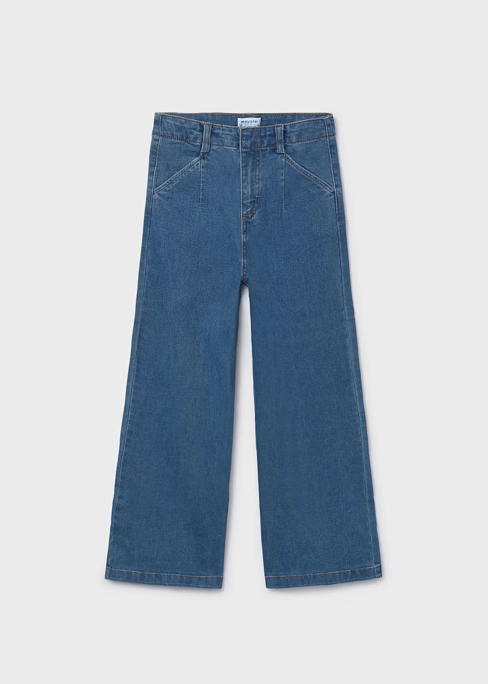 Pantalón vaquero acampanado chica