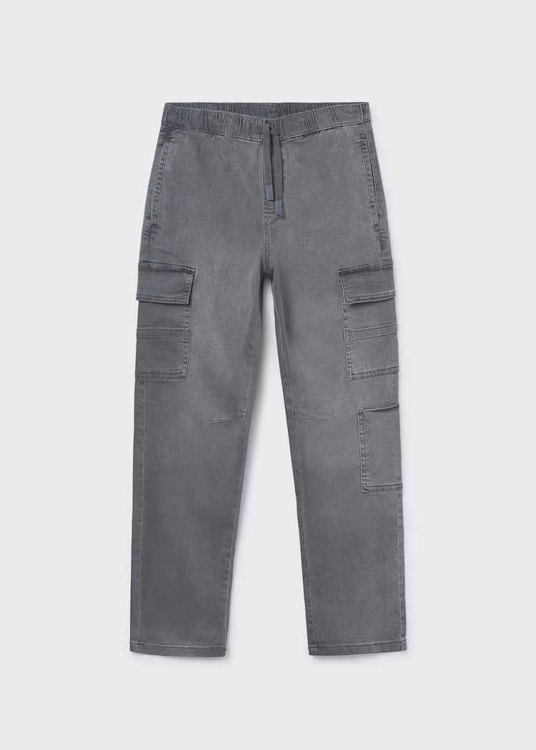 Pantalón vaquero cargo chico