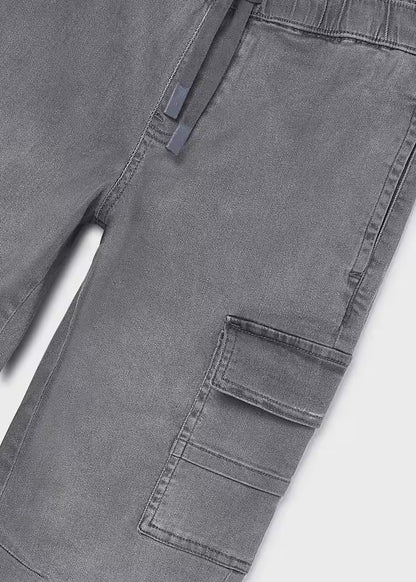 Pantalón vaquero cargo chico