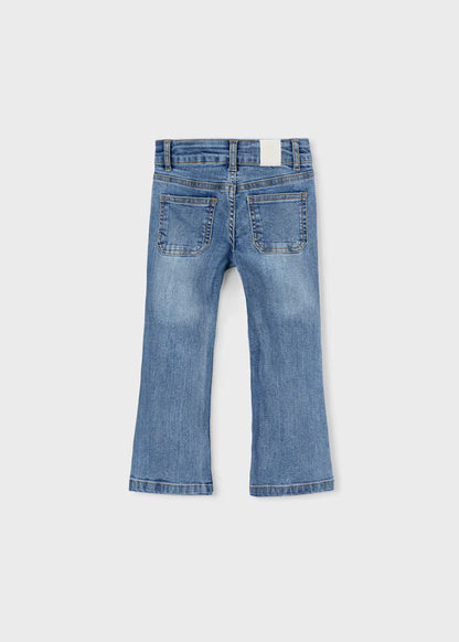 Pantalón vaquero flare niña