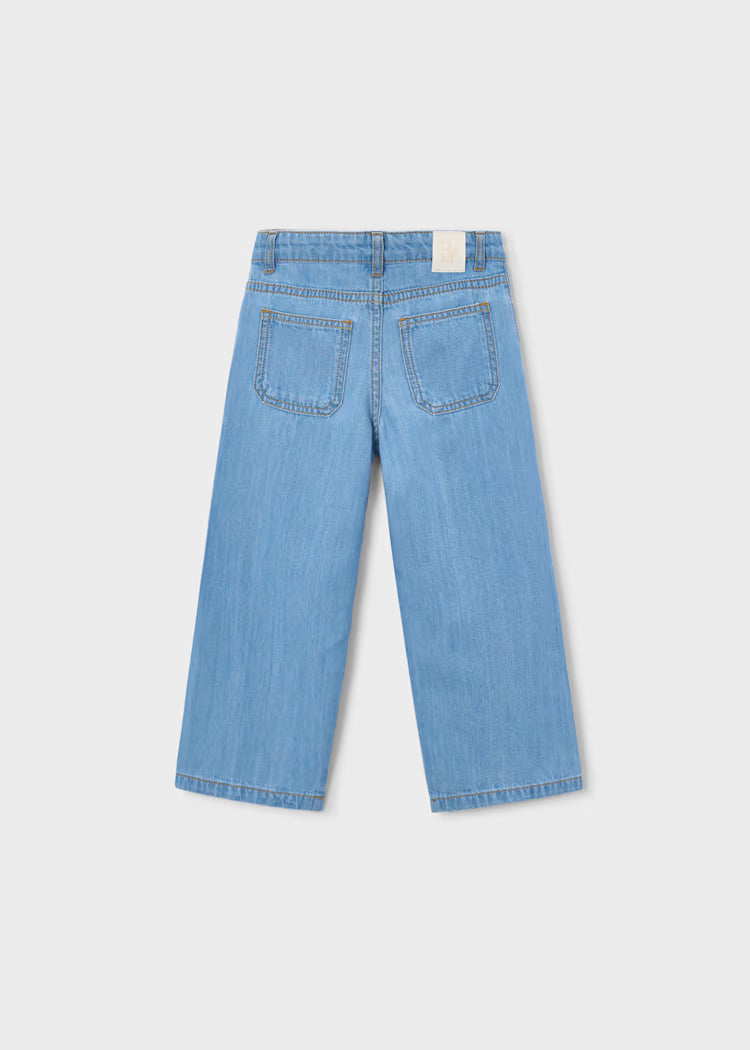 Pantalón vaquero fluido niña