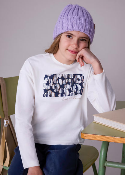 Playera gráfica chica