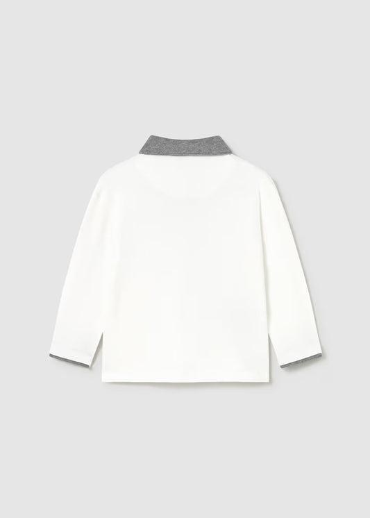 Polo contraste bebé