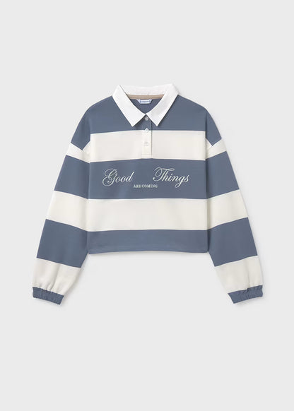 Polo corto rayas chica