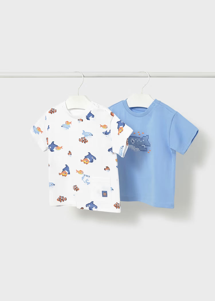 Set 2 camisetas bebé