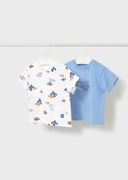 Set 2 camisetas bebé