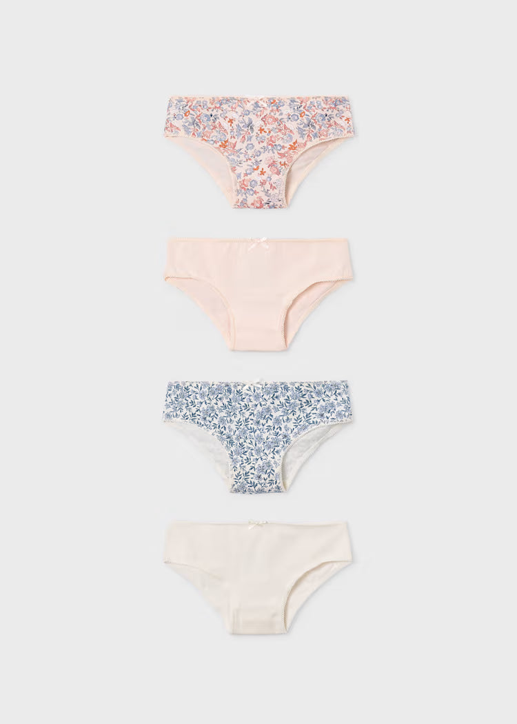 Set 4 braguitas niña