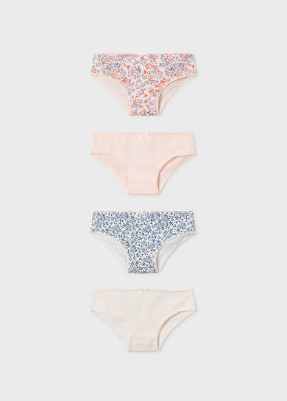Set 4 braguitas niña