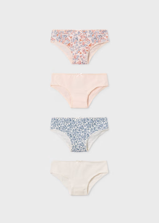 Set 4 braguitas niña