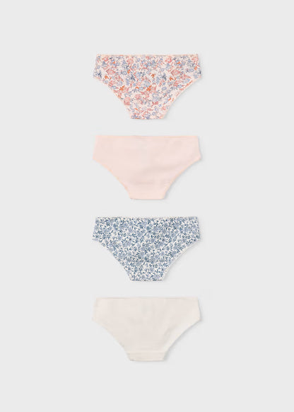 Set 4 braguitas niña
