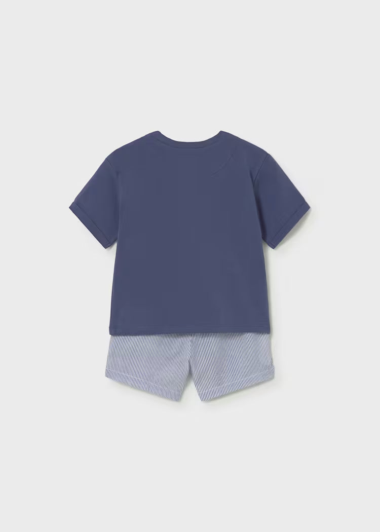 Conjunto con bermudas bebé